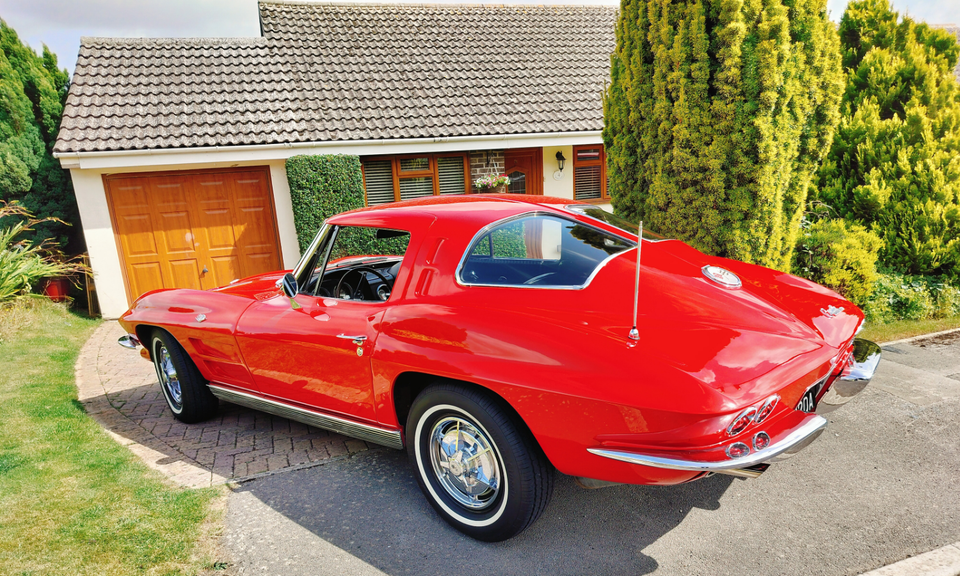 Fan Friday: Roger Wait's 1963 Red C2 Corvette Split Window Coupe