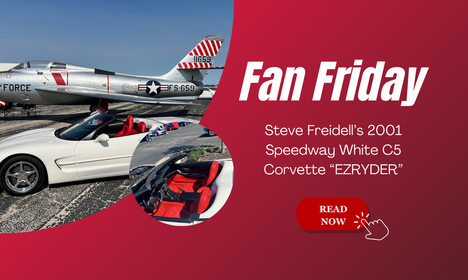 Fan Friday: Steve Freidell’s 2001 Speedway White C5 Corvette “EZRYDER”