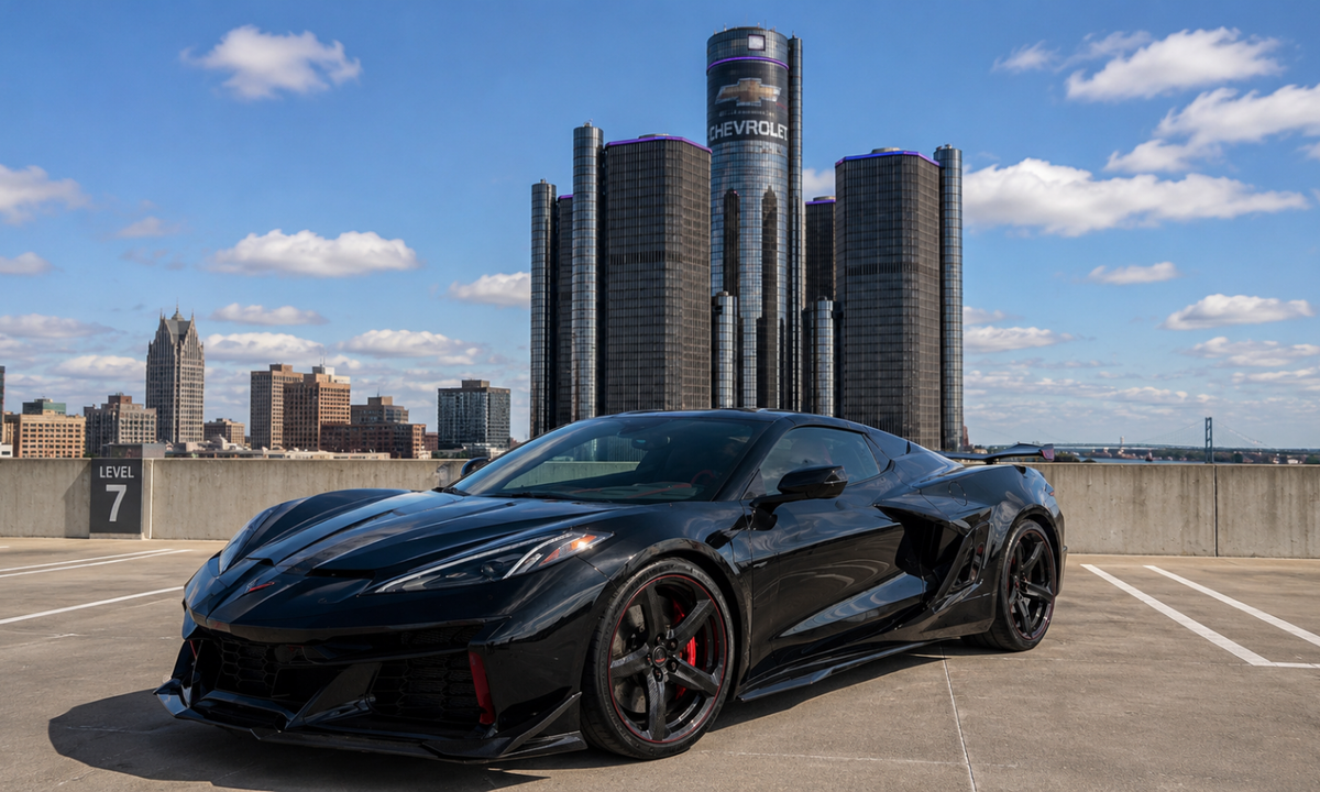Fan Friday: Walter Nabozny's 2026 Black C8 Z06 Stars & Steel Convertible