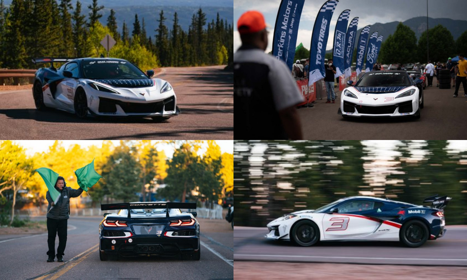 The Fastest Production Car Ever Up Pikes Peak Is a Corvette