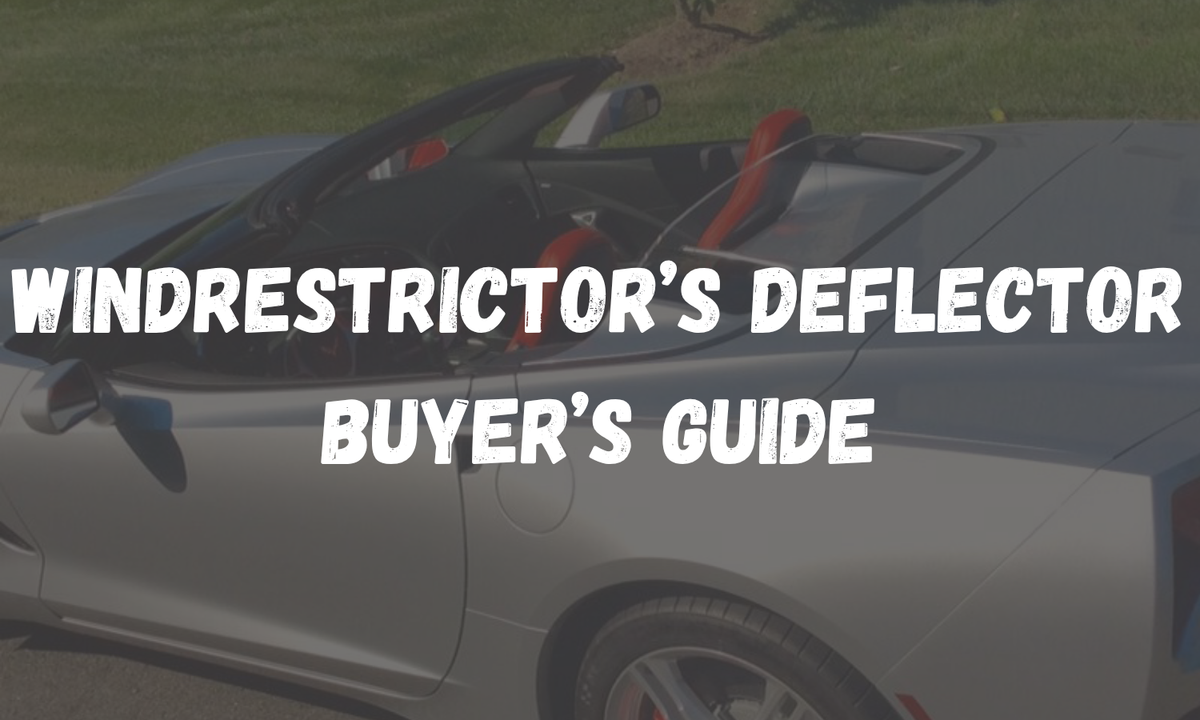 WindRestrictor® for Corvette: Slash Cabin Turbulence & Personalize Your Ride