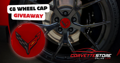 The CorvetteStoreOnline.com C8 Wheel Center Cap Contest Giveaway