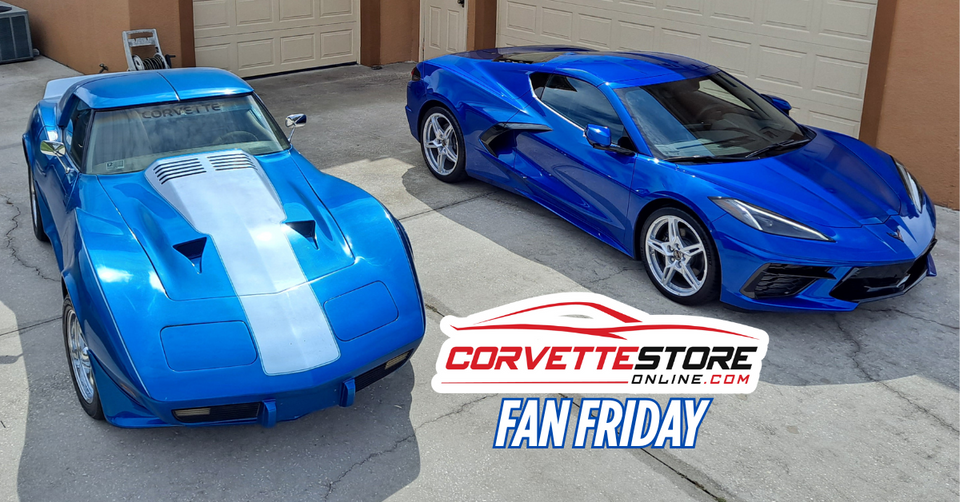 Fan Friday: Ken Boggess' 1977 and 2022 Corvettes