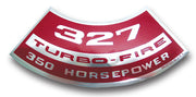 1967-1968 Corvette Decal. Air Cleaner 327/350 - CA-0299-Corvette-Store-Online