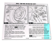 1967-1972 Corvette Card. Trim Ring-Glove Box - CA-0350-Corvette-Store-Online