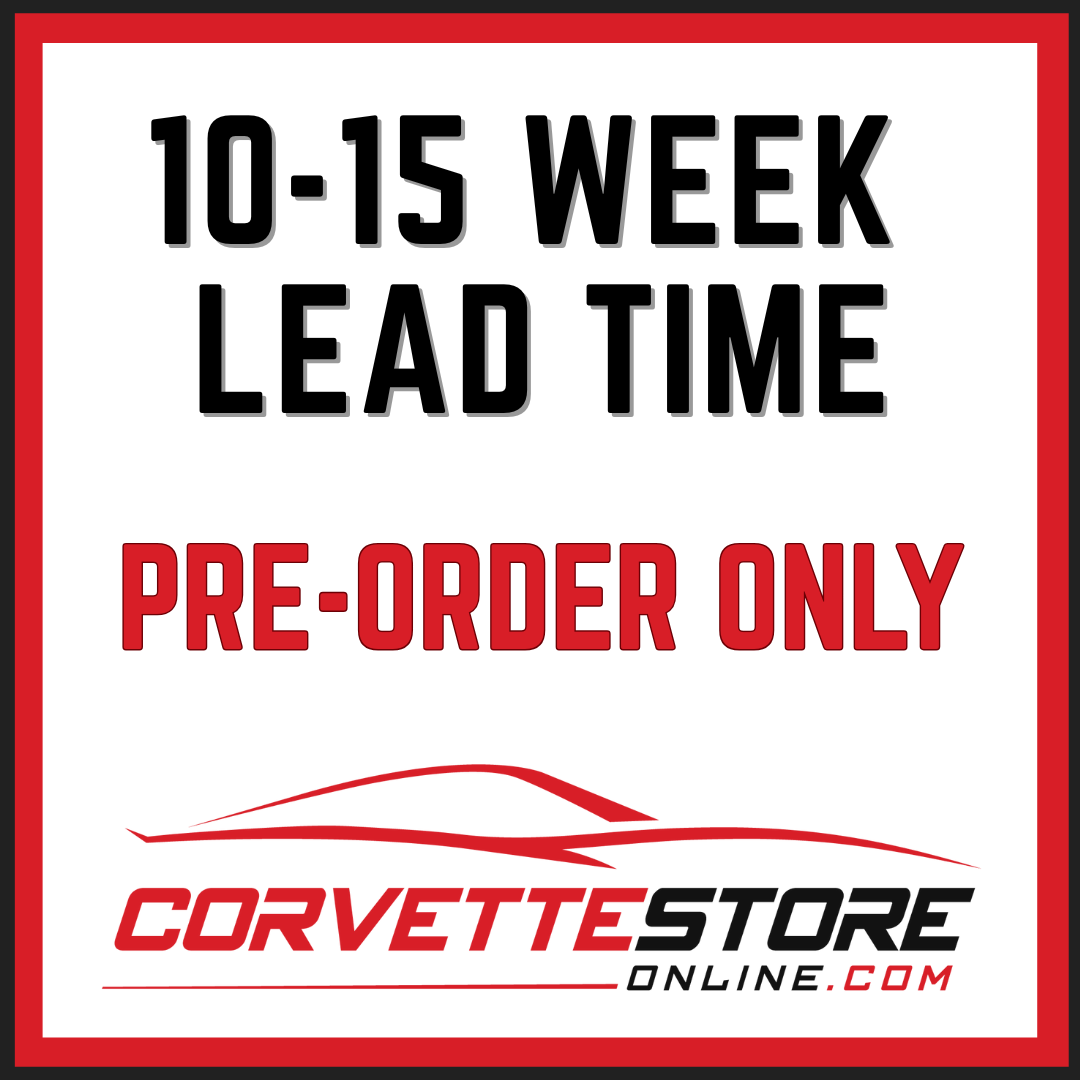 2020-2024 Corvette C8 Deluxe Wide Track Package Full Carbon Fiber Kit Bumper to Bumper