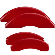 Classic No Engraving, Red - C8 Corvette 4-Piece MGP Brake Caliper Covers