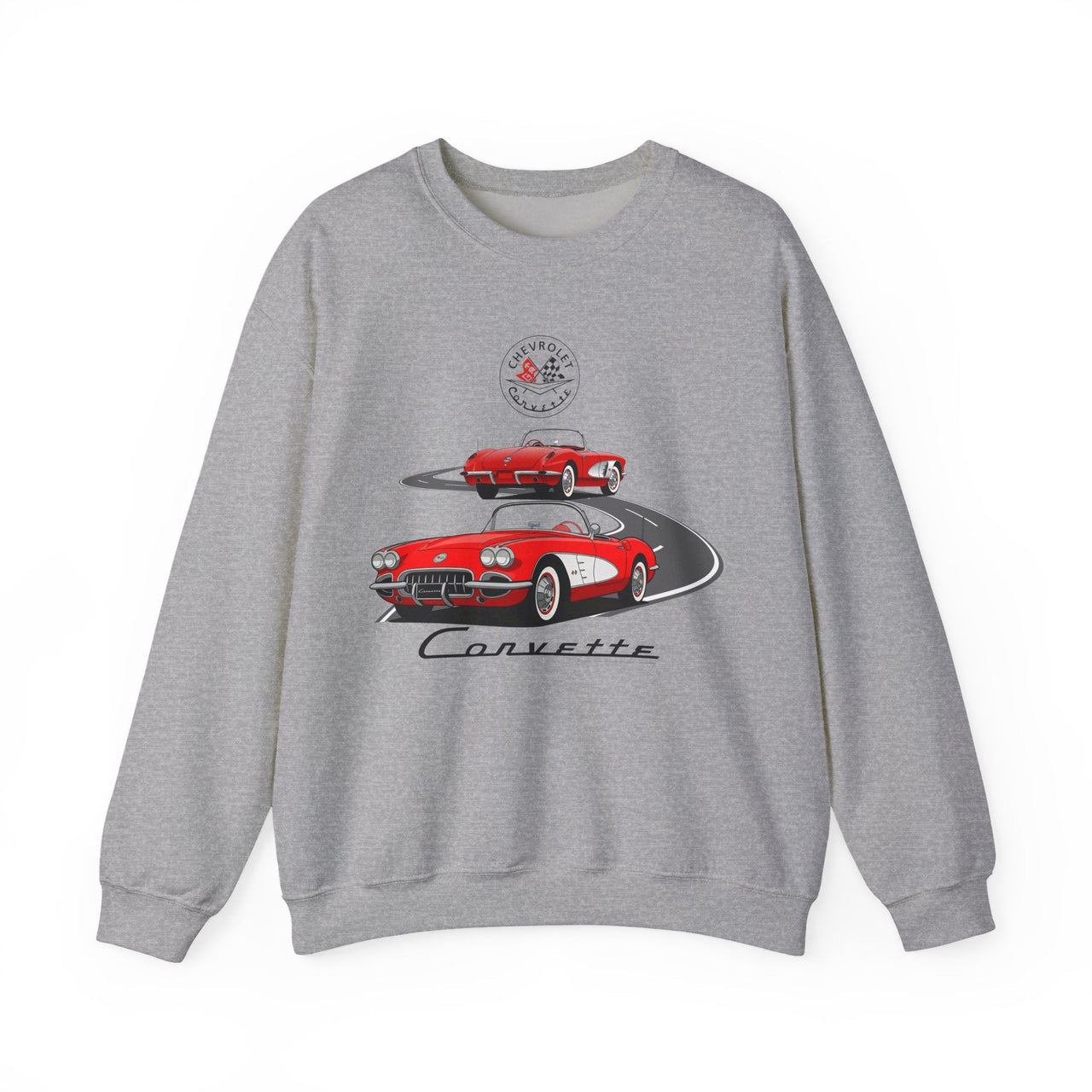 C1 Corvette Dual View Crew Neck Sweatshirt