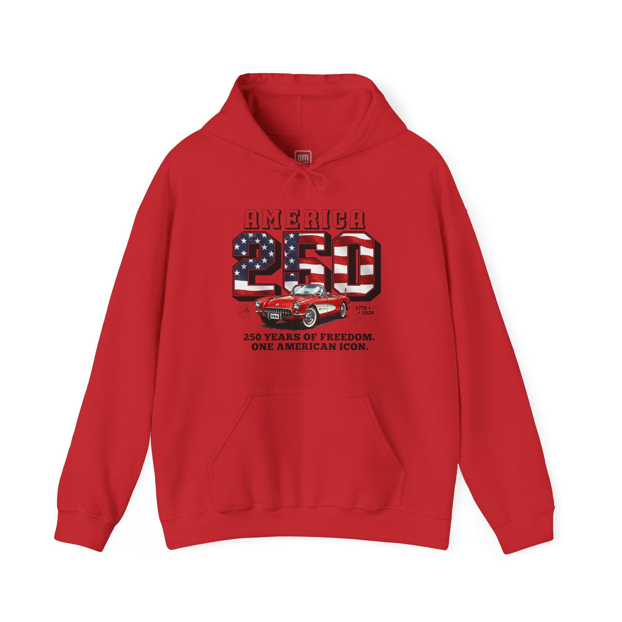 Corvette America 250 "250 Years of Freedom" Premium C1 Graphic Pullover Hoodie