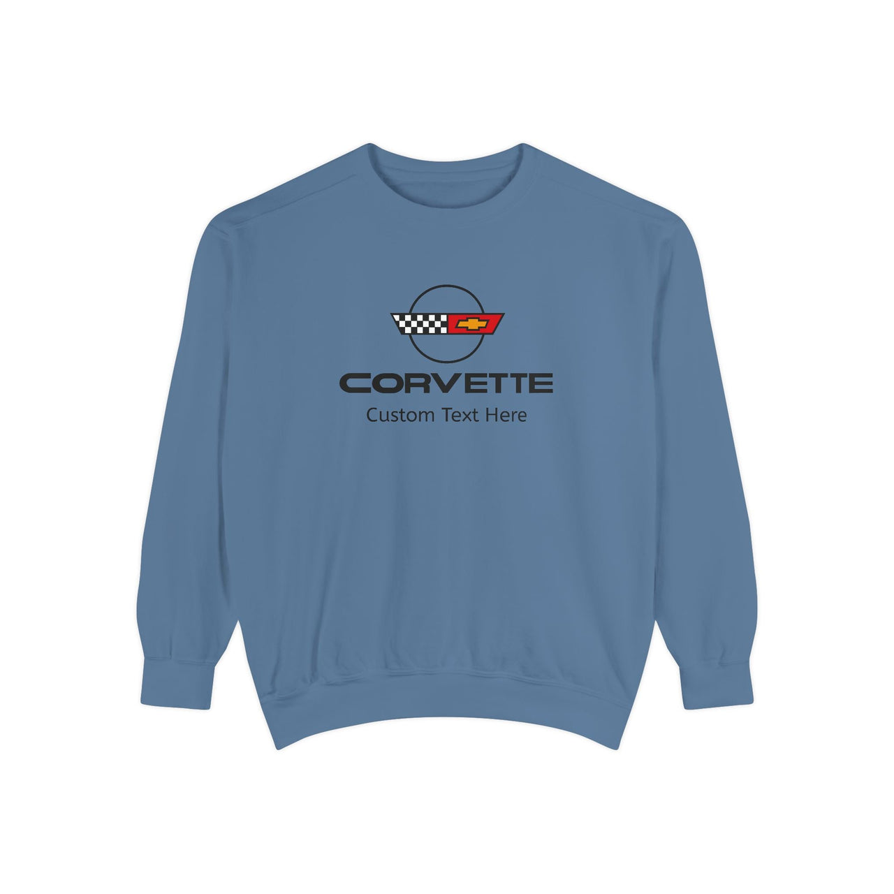 Personalized C4 Corvette Comfort Colors® Unisex Garment-Dyed Premium Sweatshirt