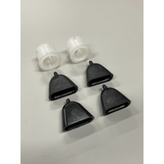 6-pc-78-82-c3-corvette-t-top-bushing-restoration-kit-glass-painted