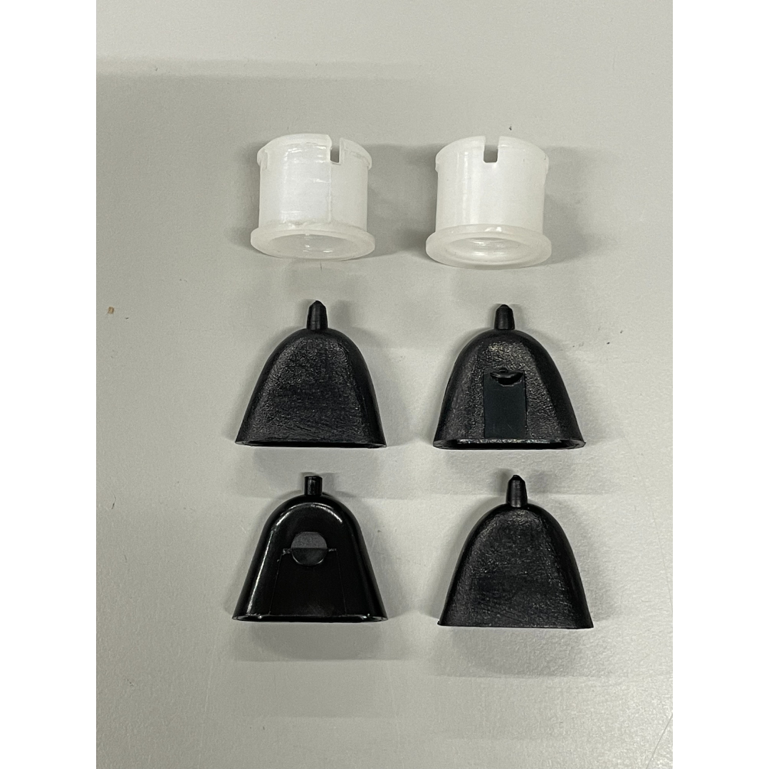 6-pc-78-82-c3-corvette-t-top-bushing-restoration-kit-glass-painted