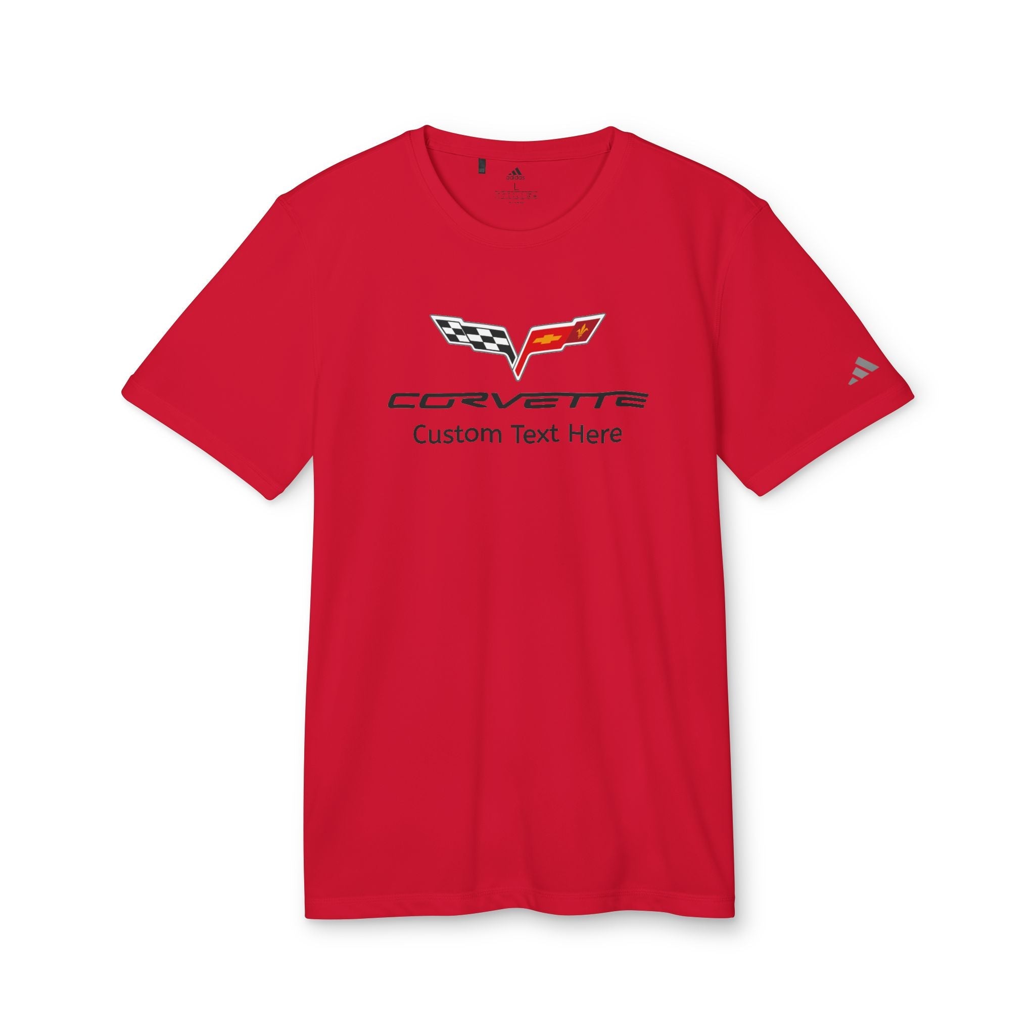 Corvette C6 Adidas Unisex Sport Personalized T-shirt - A