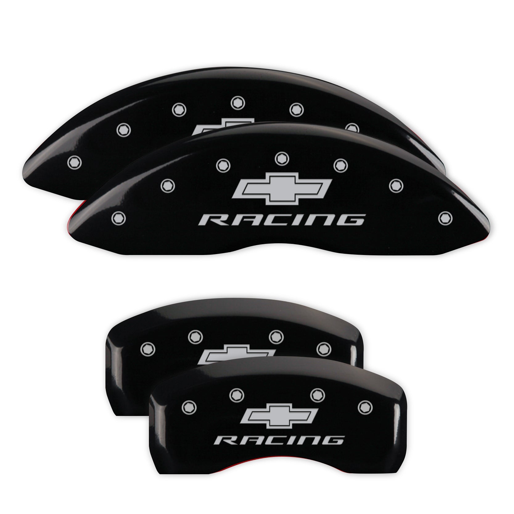 Chevy Racing, Black - C5 Corvette MGP Brake Caliper Covers