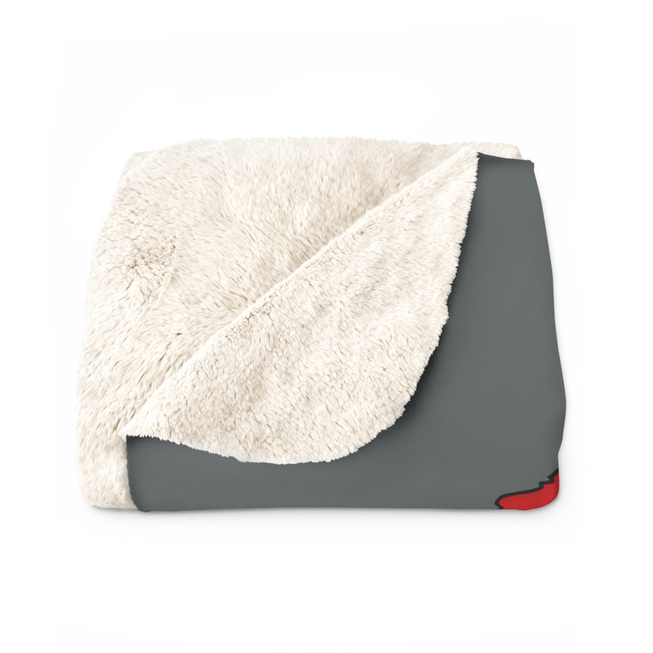 C1 Corvette American Flag 50 x 60 Inch Sherpa Fleece Blanket