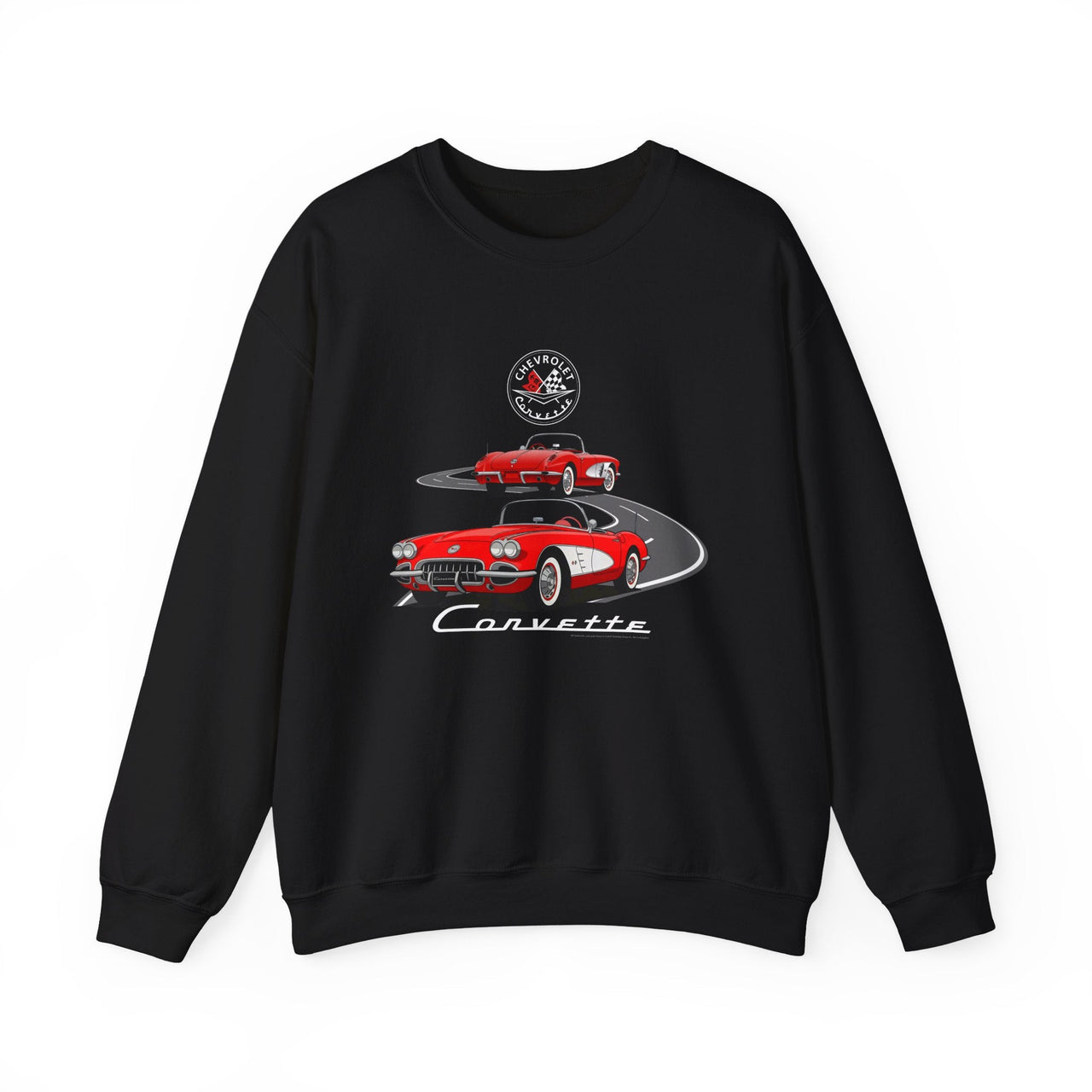 C1 Corvette Dual View Crew Neck Sweatshirt