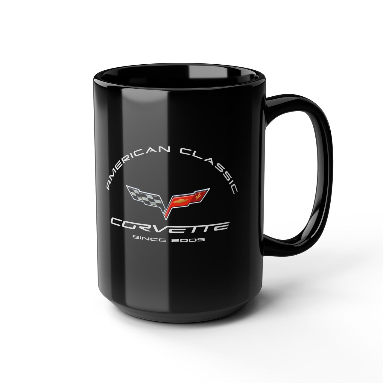 C6 Corvette American Classic 15oz Black Coffee Mug – Since 2005