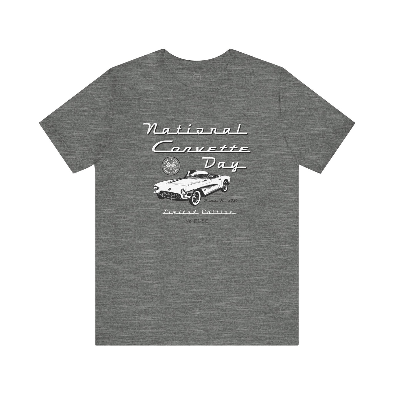 National Corvette Day Unisex T-Shirt – Limited Edition of 50, Individually Numbered