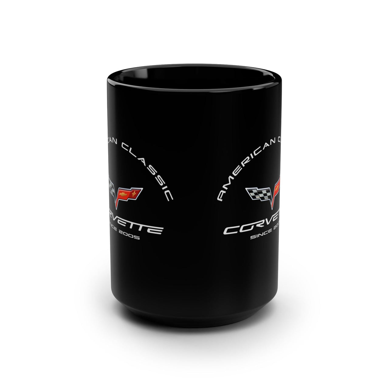 C6 Corvette American Classic 15oz Black Coffee Mug – Since 2005