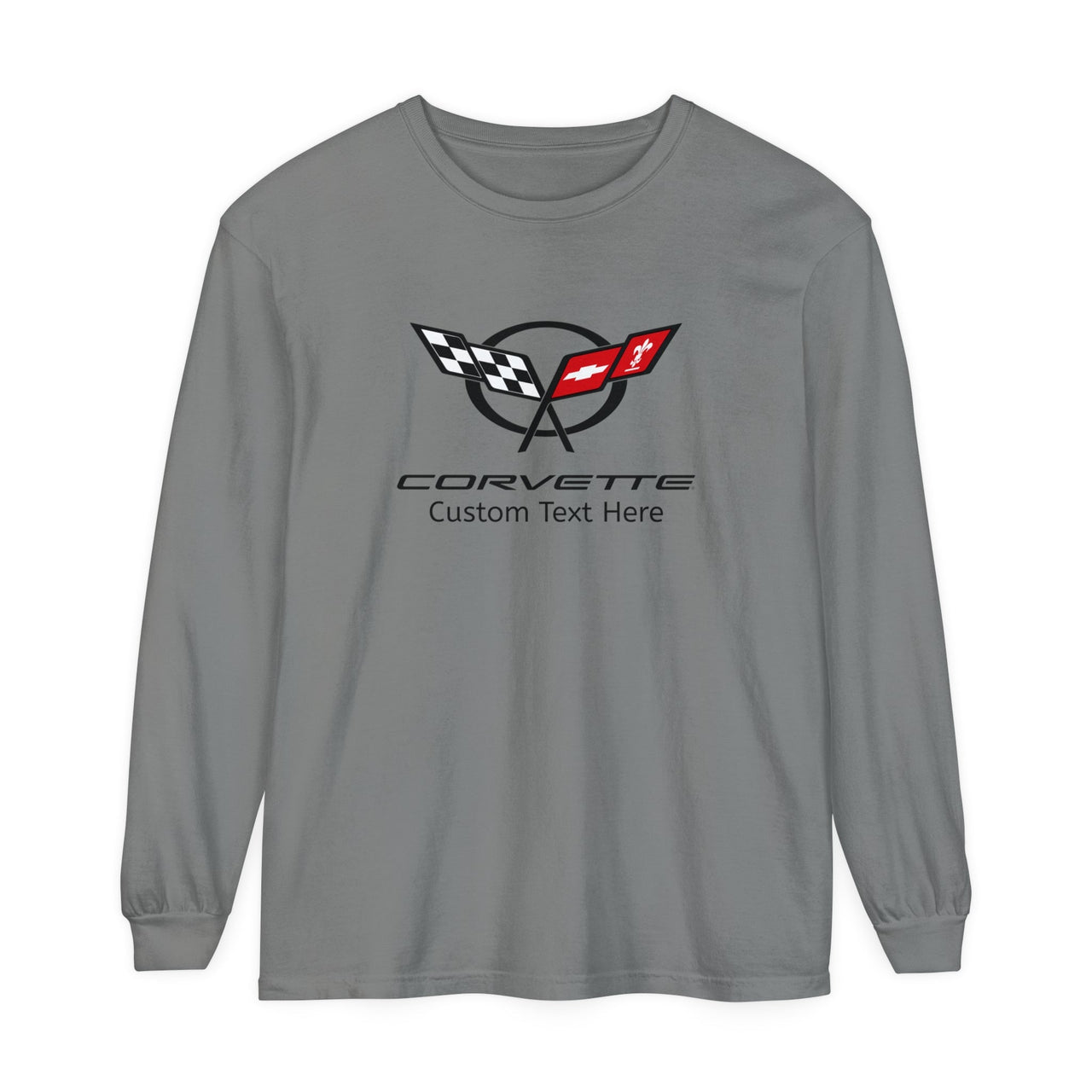 Personalized C5 Corvette Comfort Colors® Premium Long Sleeve T-Shirt, 100% Cotton