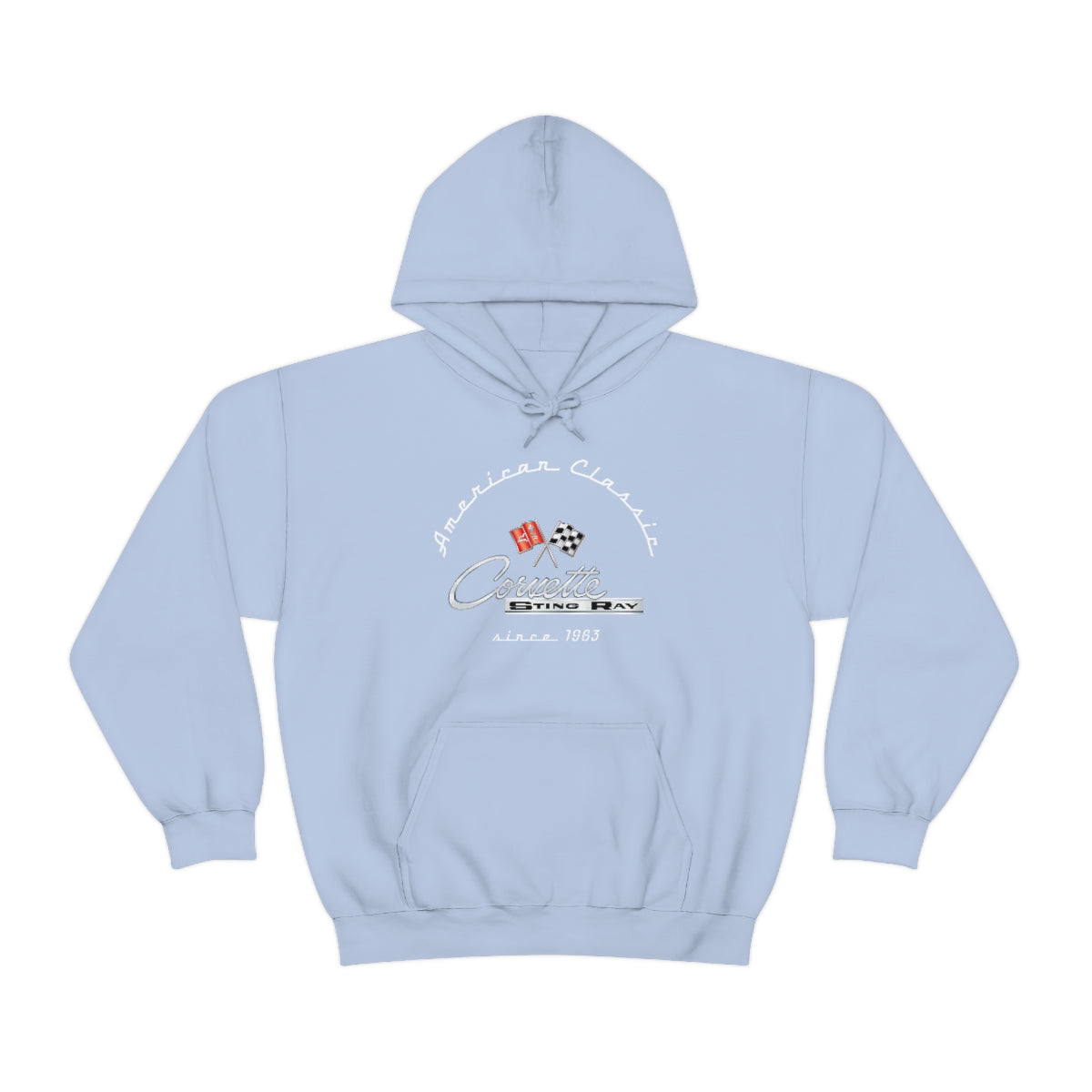 C2 Corvette Stingray Heavy Blend Hooded Sweatshirt