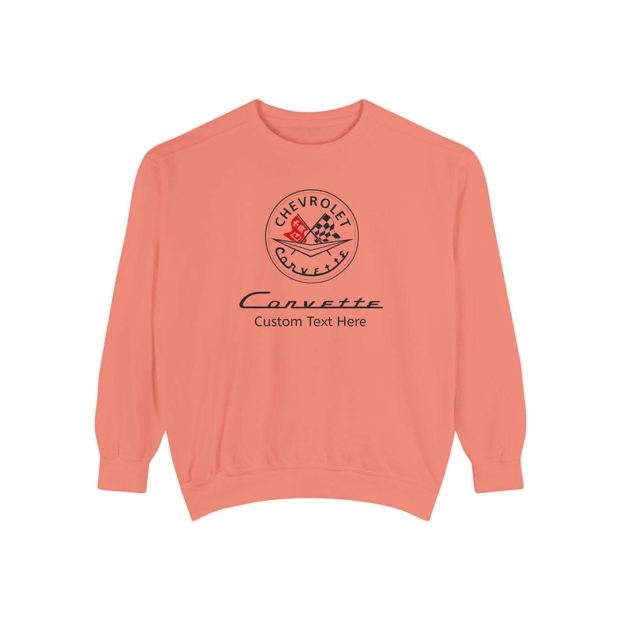 Personalized C1 Corvette Comfort Colors® Unisex Garment-Dyed Premium Sweatshirt