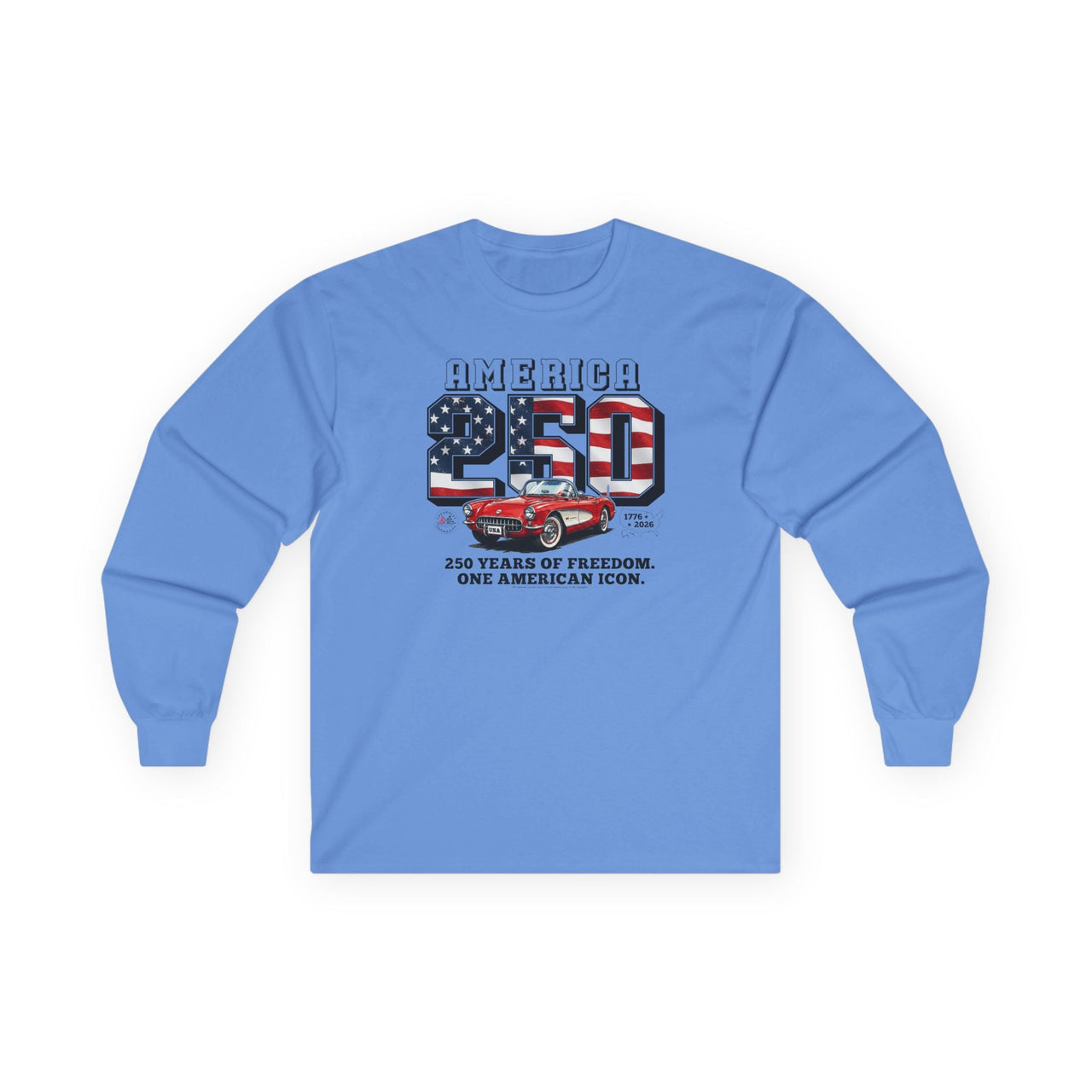 Corvette C1 America 250 "250 Years of Freedom" Premium  Long-Sleeve Tee