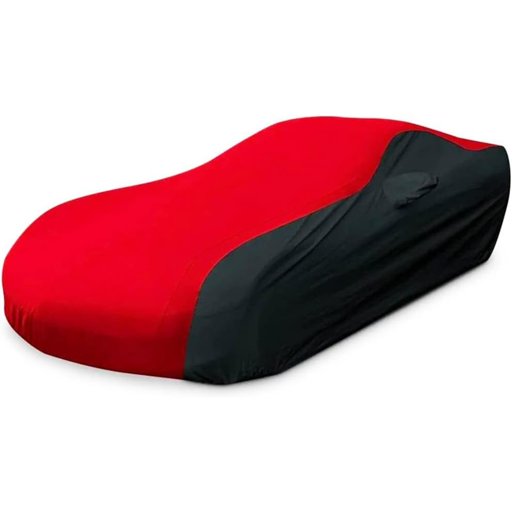 Corvette Ultraguard Plus Car Cover - Indoor/Outdoor Protection : Red/Black - 1984-1996 C4