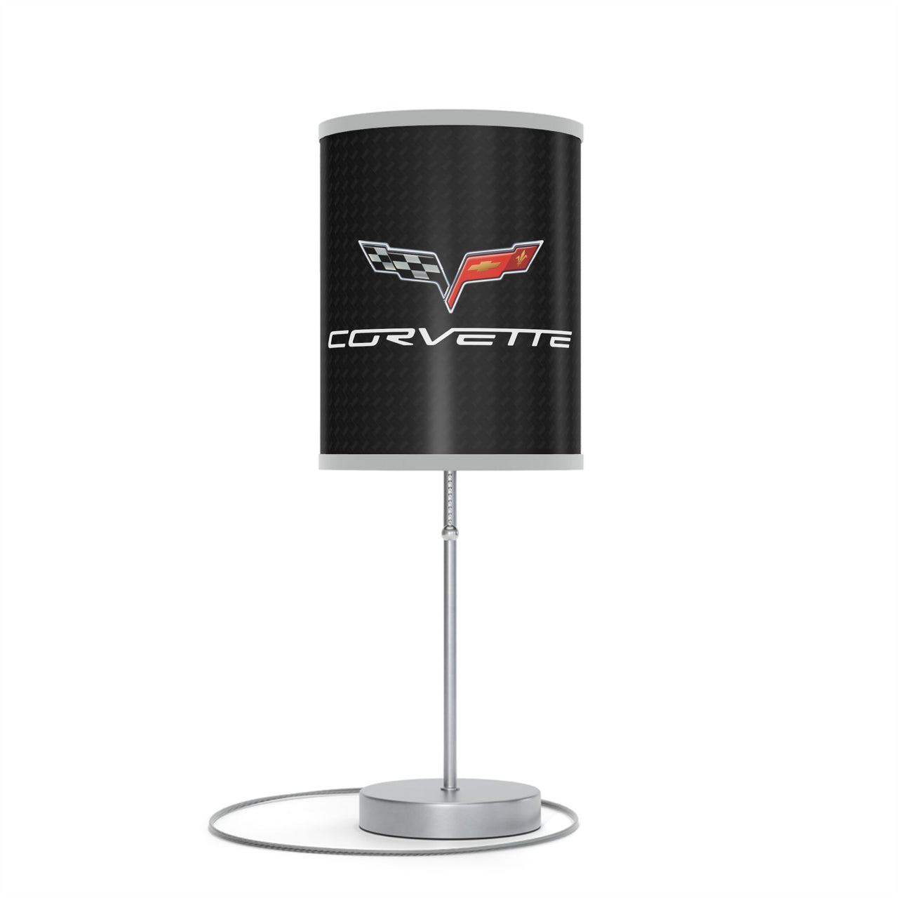 Corvette C6 Lamp on Stand with Sleek Steel Base 20"×7"