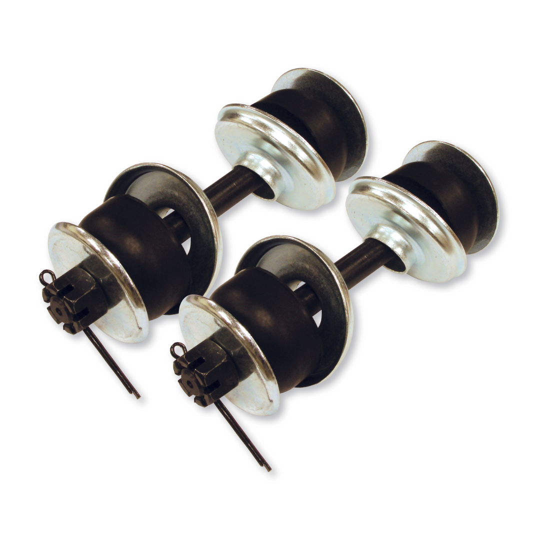 1963-1982 Corvette Rear Spring Hanger Kit W/Rubber Cushions - Stock Length - CA