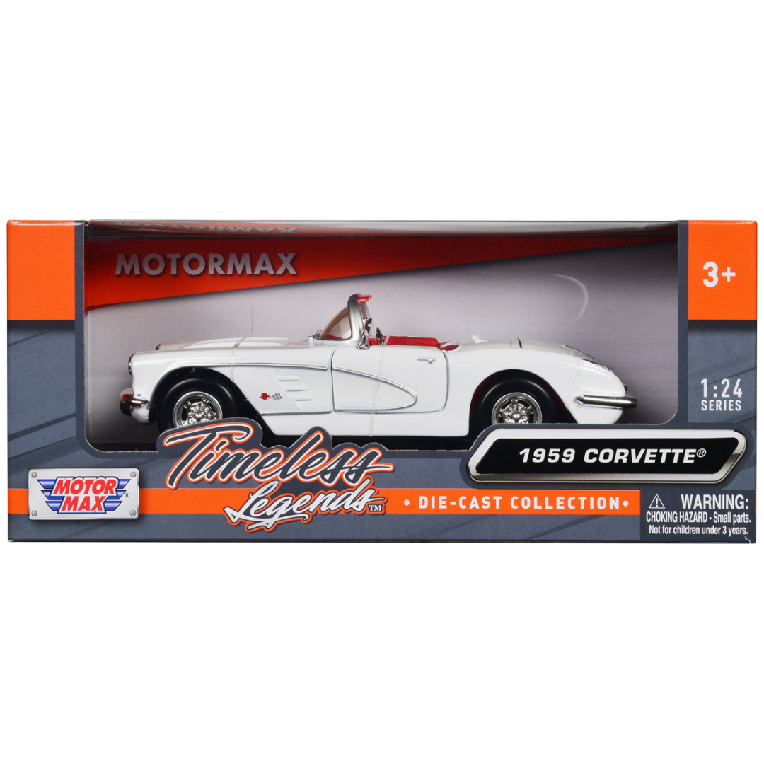 1959-chevrolet-corvette-c1-convertible-white-with-red-interior-timeless-legends-series-1-24-diecast-model-car
