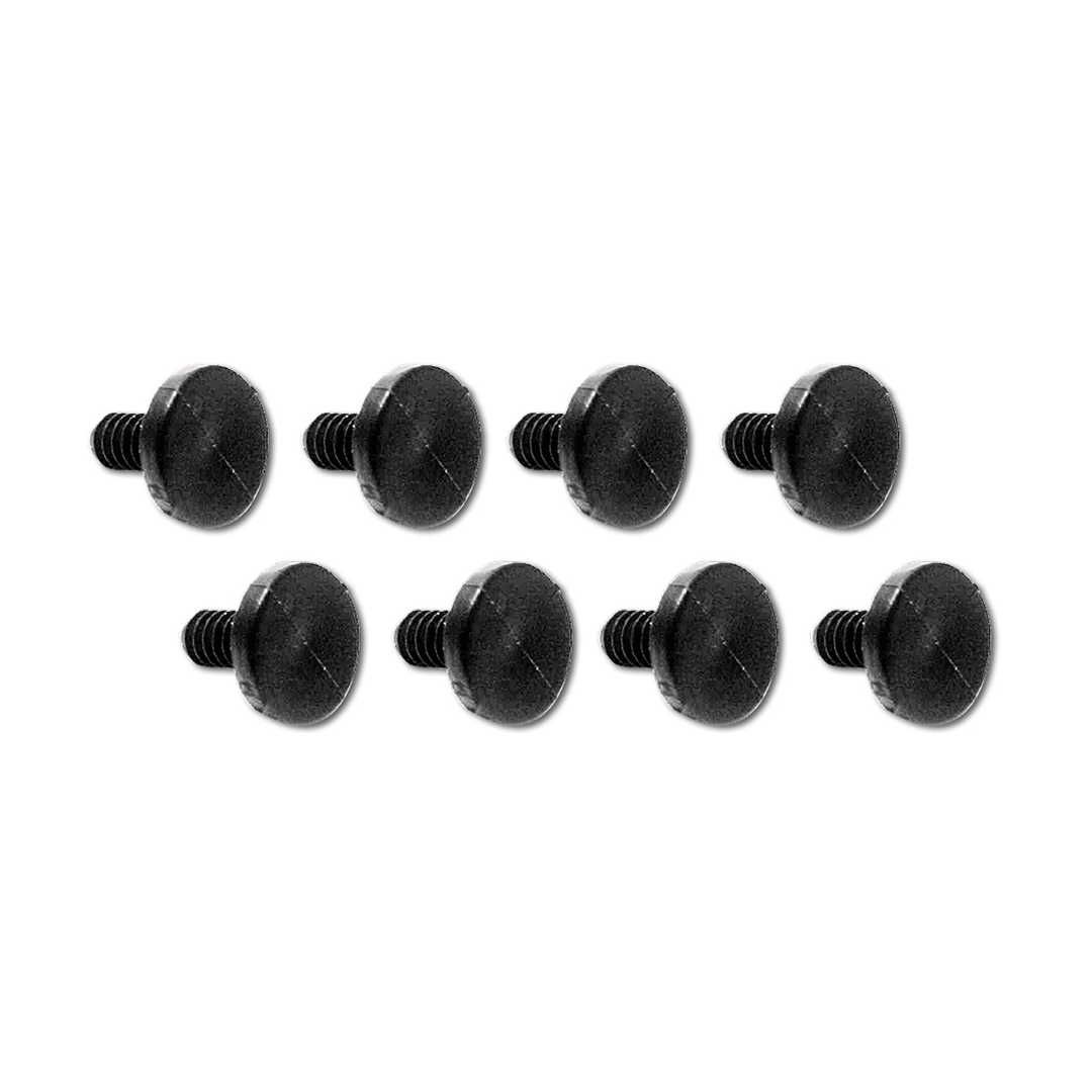 1963-1967 Corvette Weatherstrip Retainer Set. Door Auxiliary - 8 Piece - CA