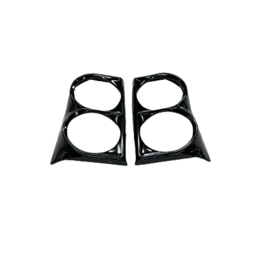 1963-1967 C2 Corvette Headlight Steel Bezel - Pair