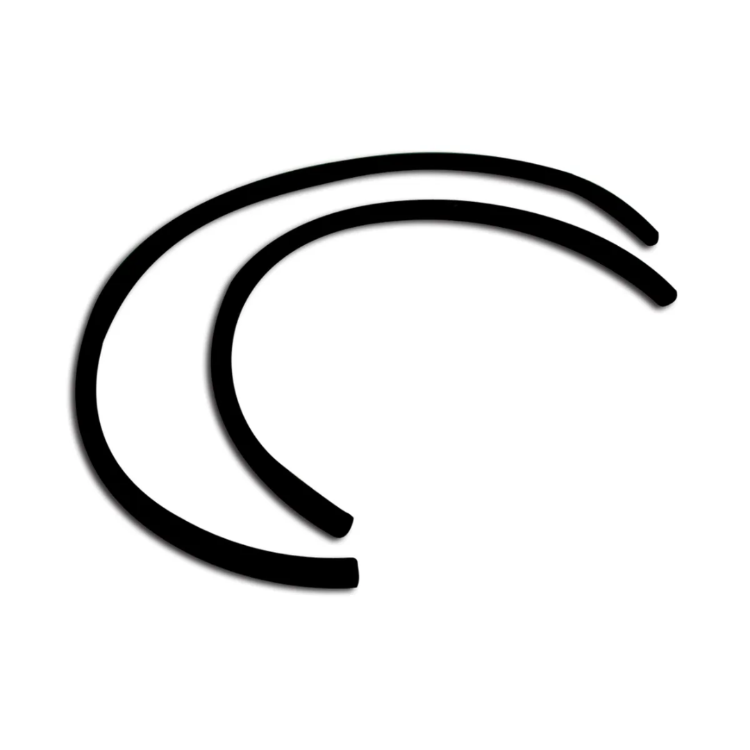 C2-C3 1963-1982 Corvette Automatic Transmission Cooler Line Hoses - CA