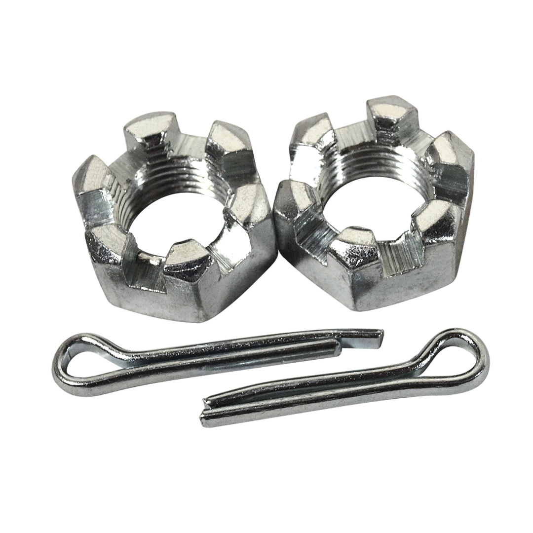 1963-1982 Corvette Upper Ball Joint Nut & Cotter Pin Set. - CA