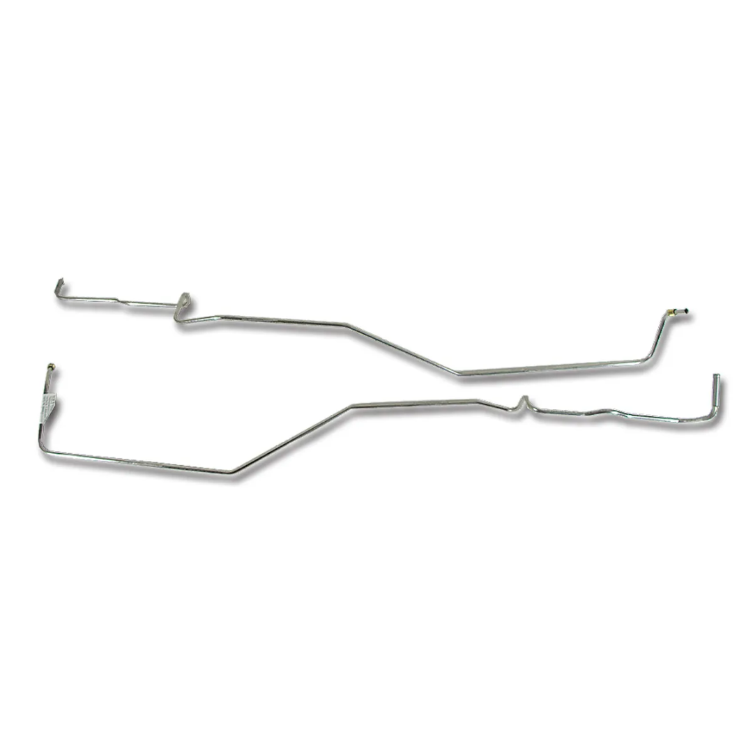 C3 1968-1974 Corvette Automatic Transmission Cooler Lines Stainless Steel Big Block - CA
