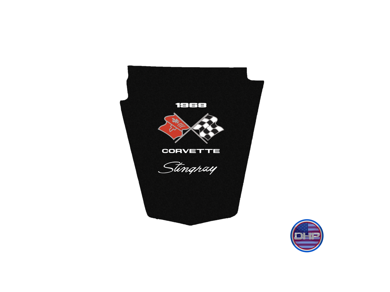 1968-1972 C3 Logo Corvette Hoodliner