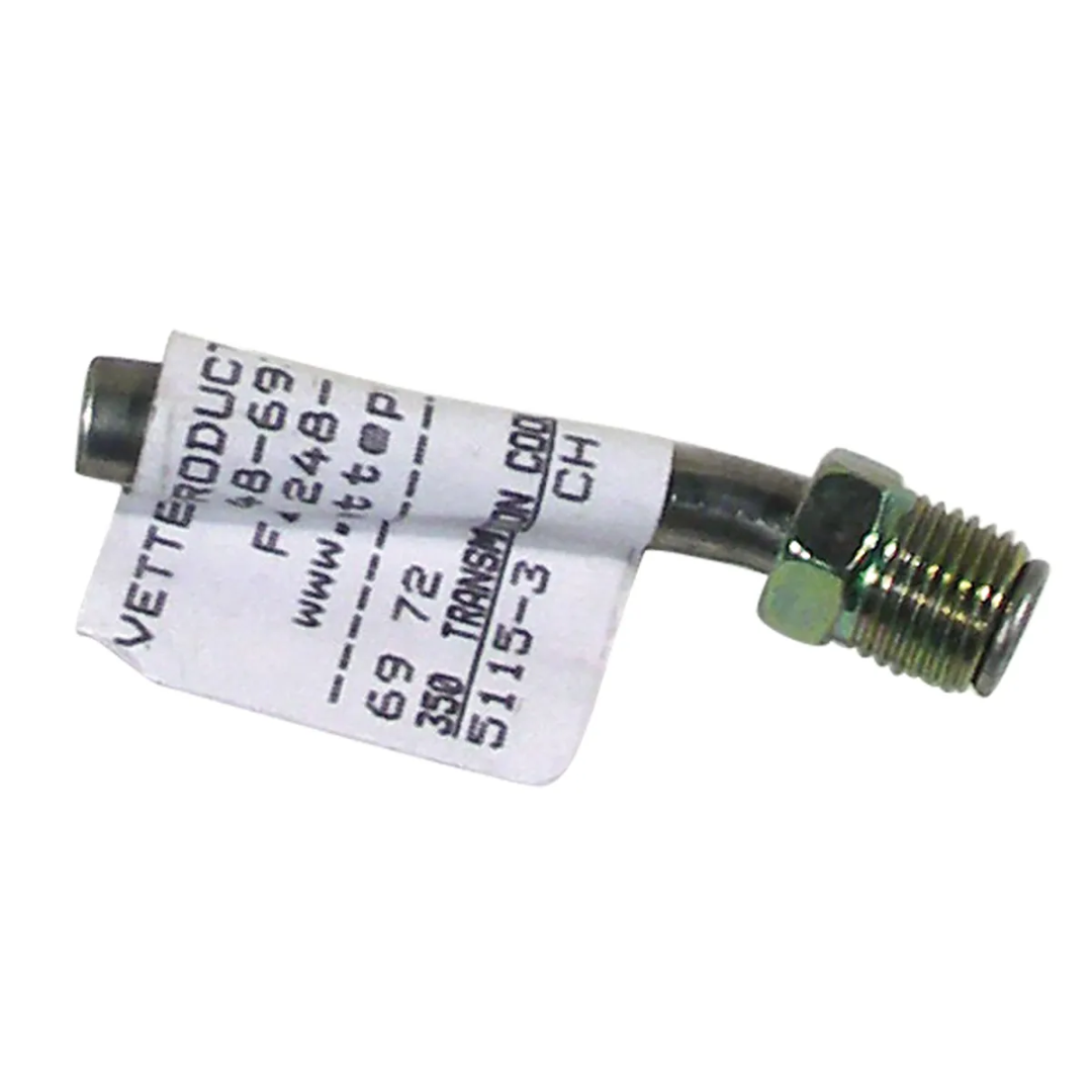 C3 1969-1972 Corvette Automatic Transmission Cooler Pipe Lower Inlet Small Block - CA