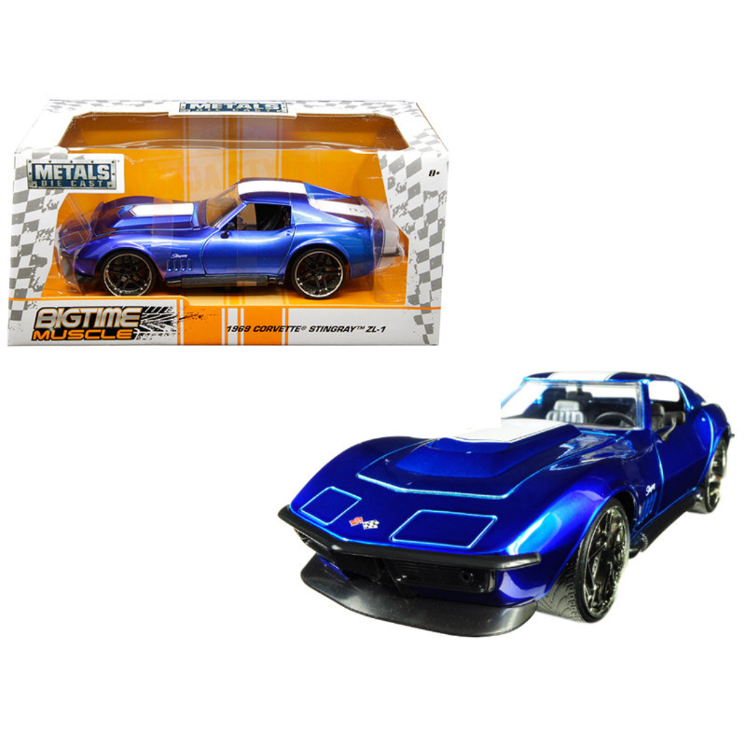 1969 Chevrolet Corvette Stingray ZL-21 1/24 Diecast Model Car
