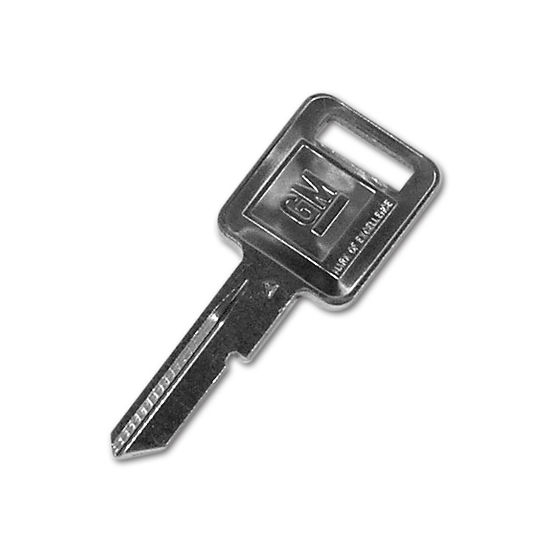 1971-1979 Corvette Key Blank. Square A (71,75,79) - CA