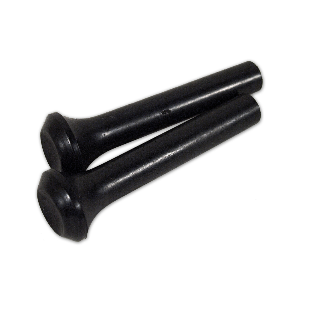 1972-1977 Corvette Vent Outlet Black Knob. 2/pk - CA