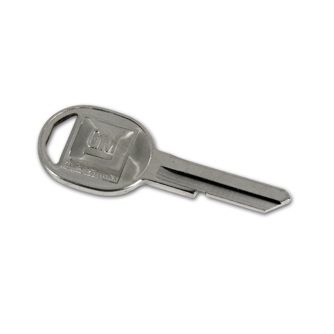 1972-1980 Corvette Key Blank. Oval D (72,76,80) - CA