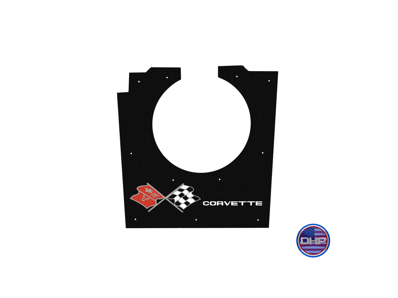 1973-1975 C3 Corvette Logo (w/ Cowl Induction) Hoodliner