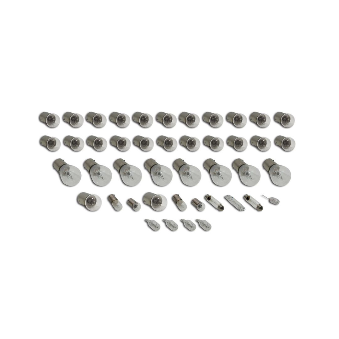 C3 1974-1976 Corvette Light Bulb Kit - 47-Piece