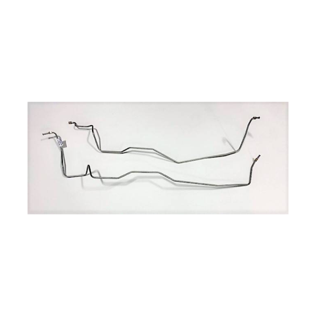 1984-1989 Corvette Transmission Lines (Sold In Pairs) In Stainless Steel Material  - CA