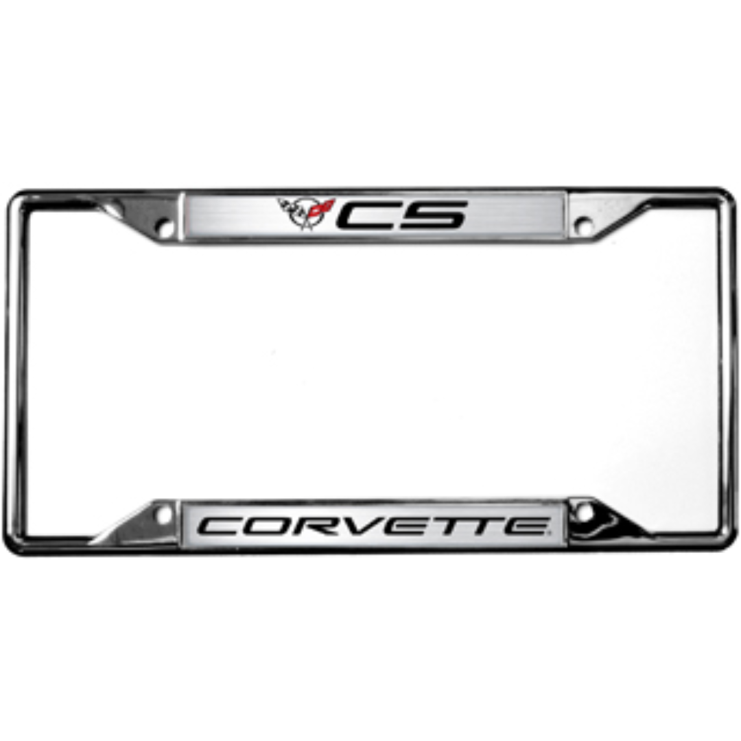Chevrolet Corvette C5 Chrome License Plate Frame