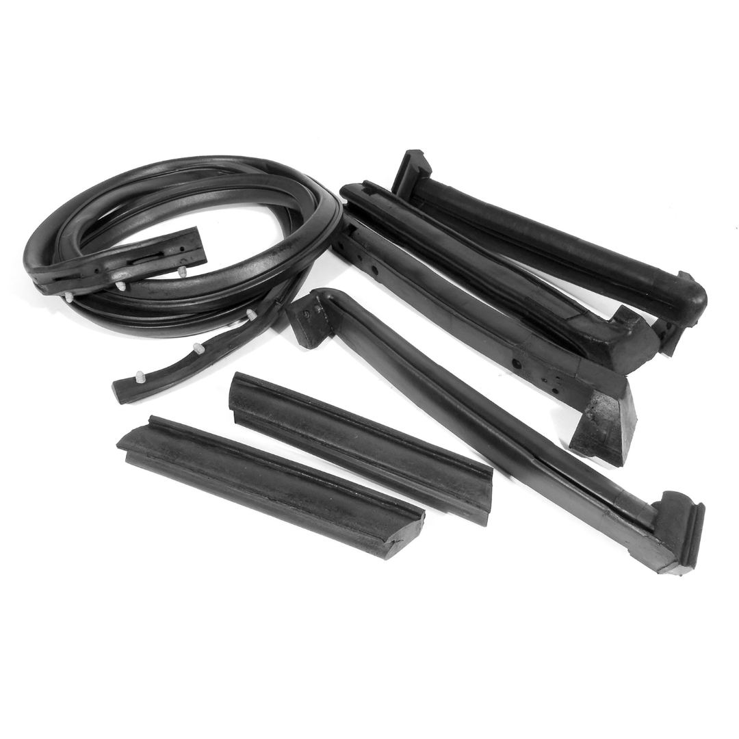 1986-1996 Corvette Weatherstrip Kit - Convertible Top 7Pc - CA