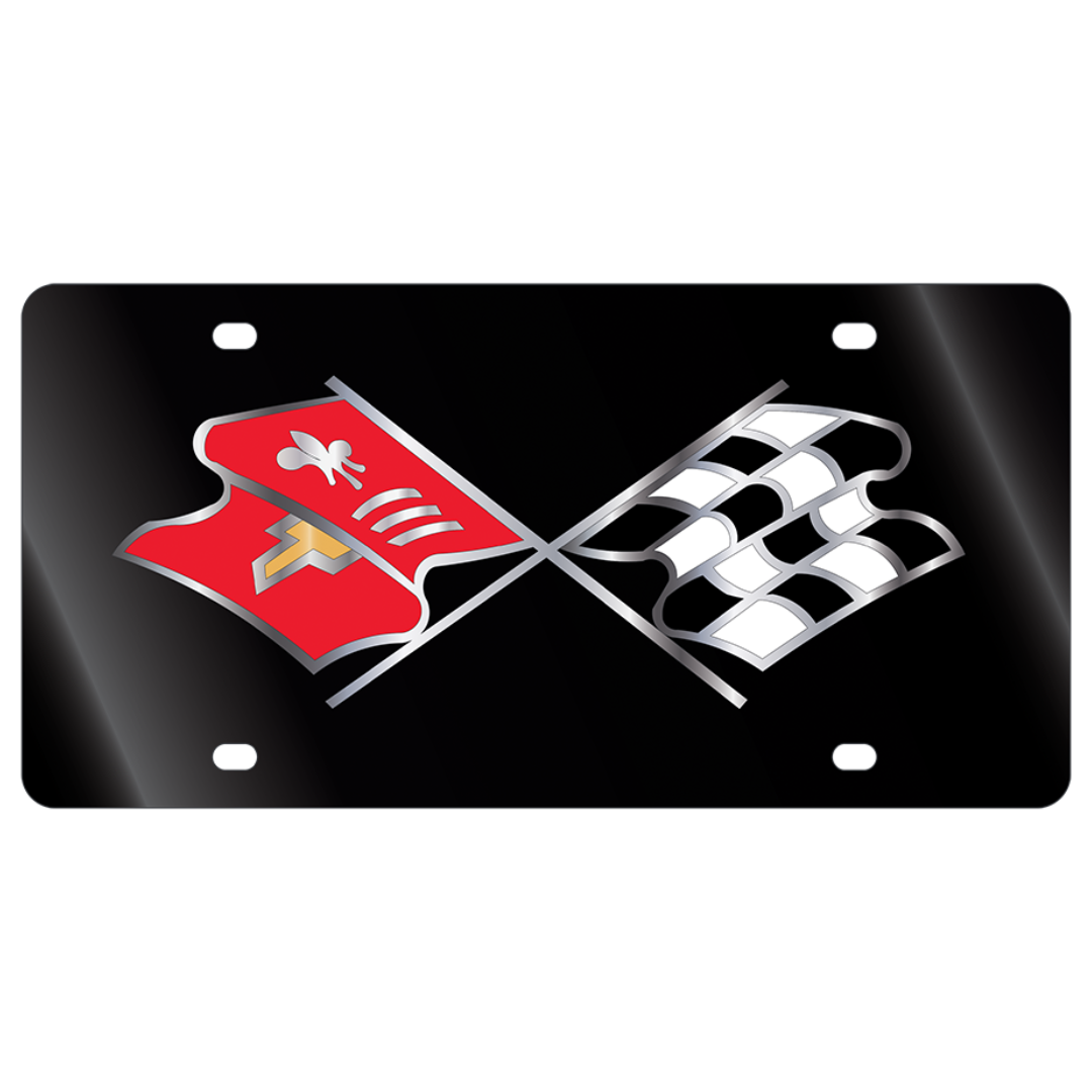 Chevrolet Corvette C2 Acrylic License Plate