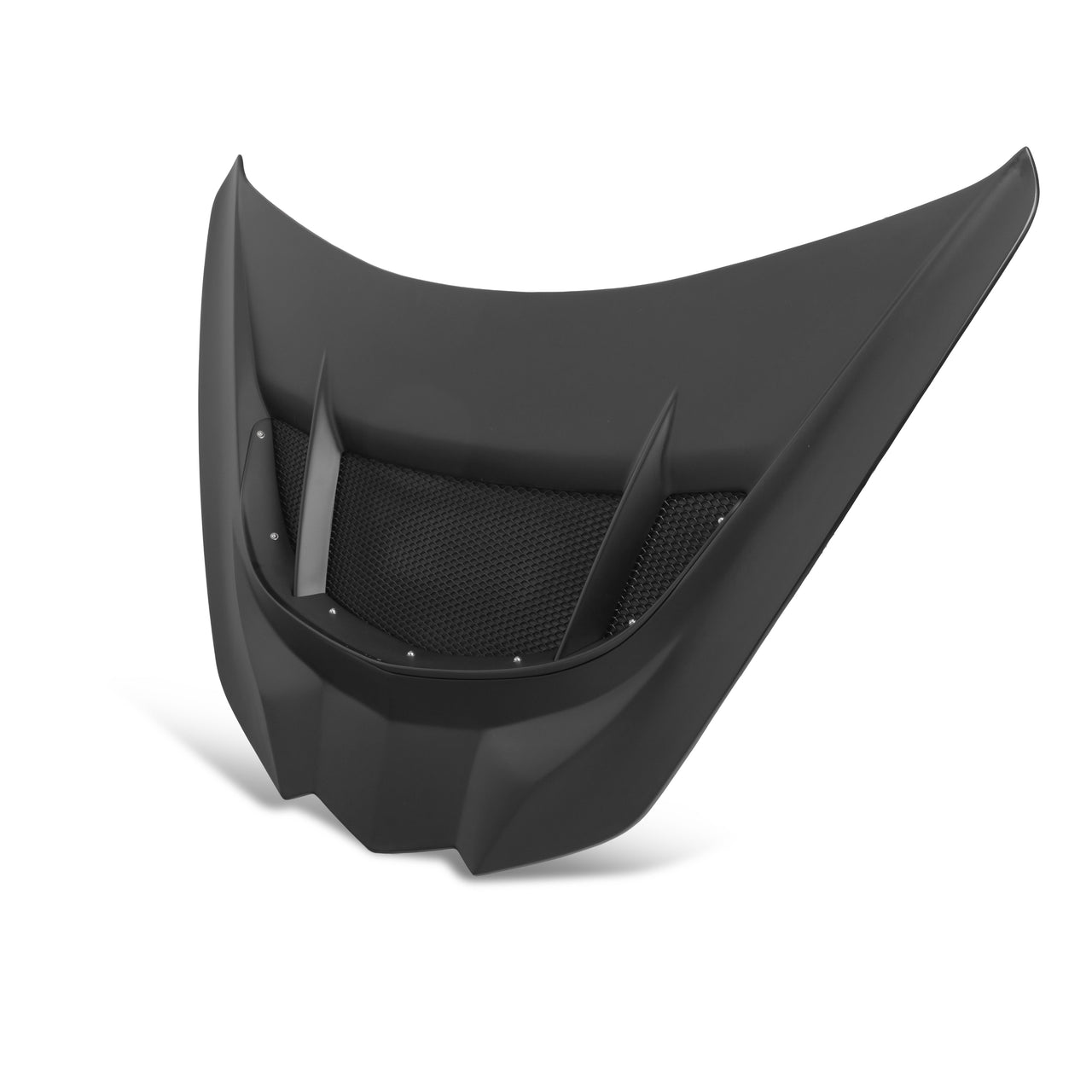 2020-2026 Corvette C8 Type-ZR1 Fiberglass Black Coated 2pc Hood For Stingray/ Z06/ E-Ray