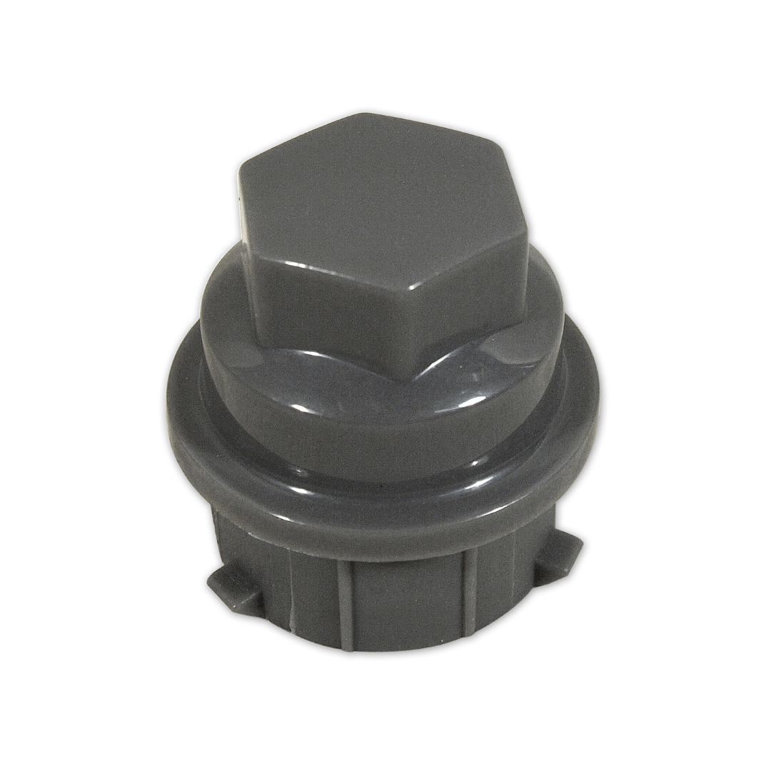C5 2000-2004 Corvette Lug Nut Cap - Gray - Replacement - CA